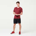 Tricou Jogging Run Dry+ Bordo Bărbați