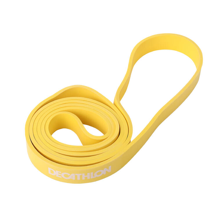 25 kg Weight Training Resistance Band for  Home Gym Workout  - Yellow