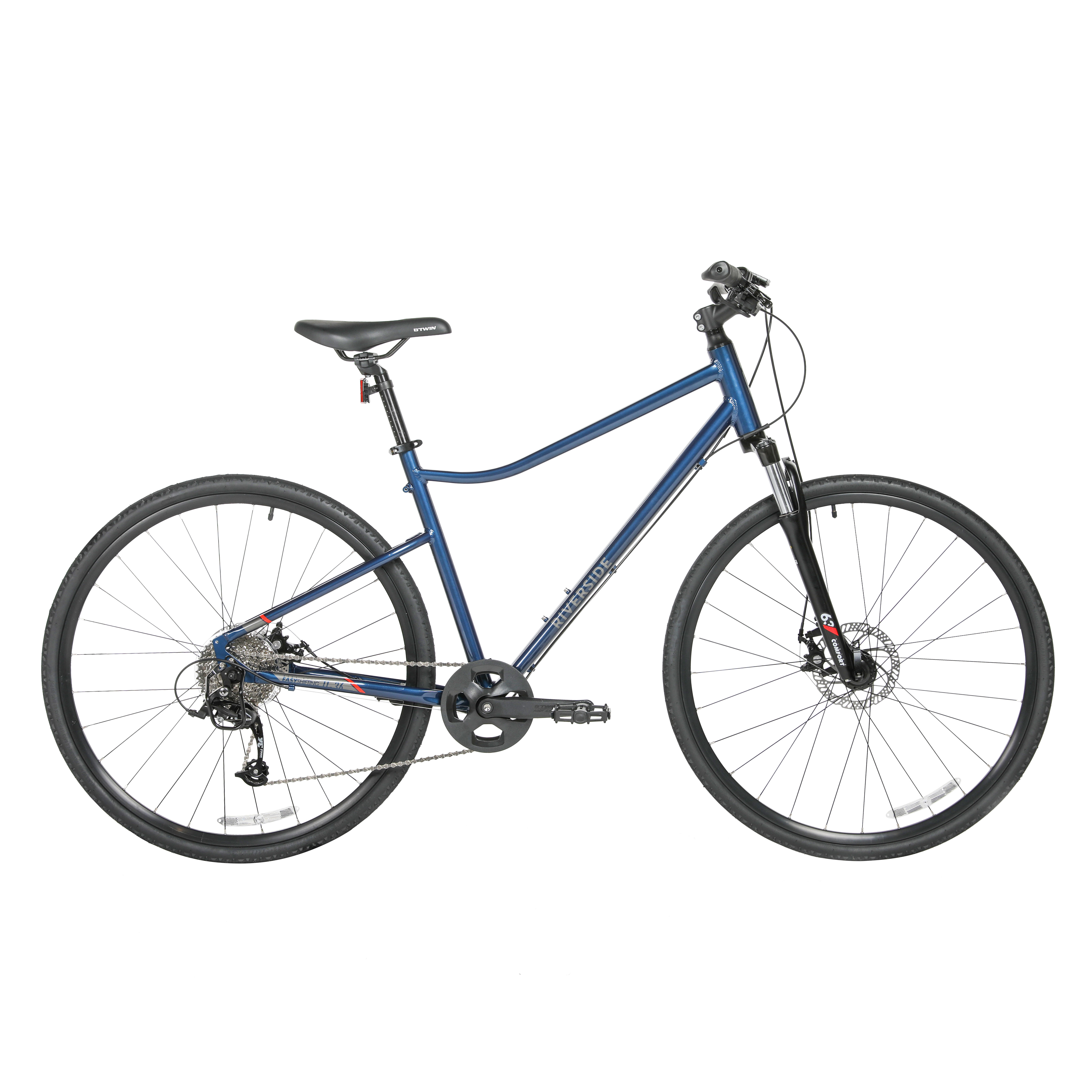 blue and black bike