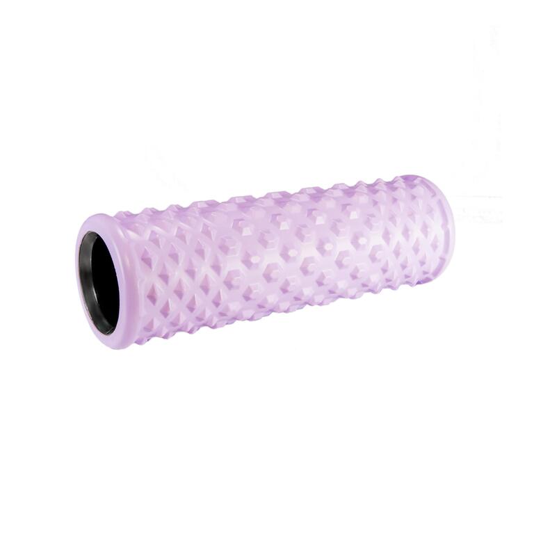 Decathlon 500 Hard Massage Roller / Foam Roller - Purple