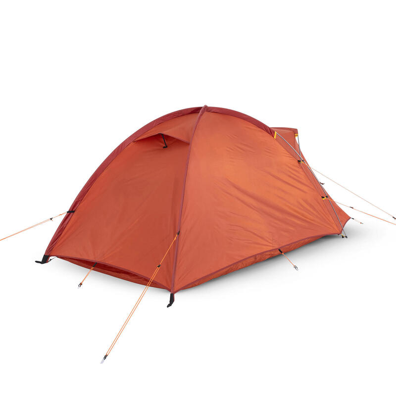 Tenda igloo trekking MT100 2 posti arancione