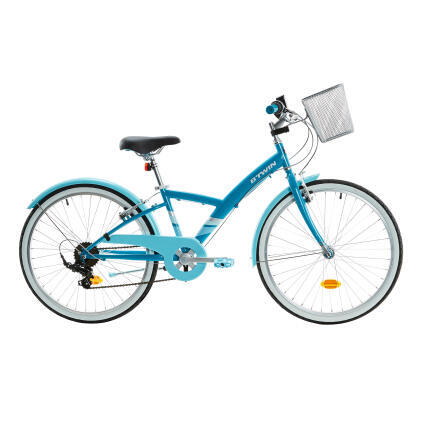 BICICLETA DE TREKKING_24_pouces_decathlon_bleu BICICLETA DE TREKKING_24_pouces_decathlon_bleu