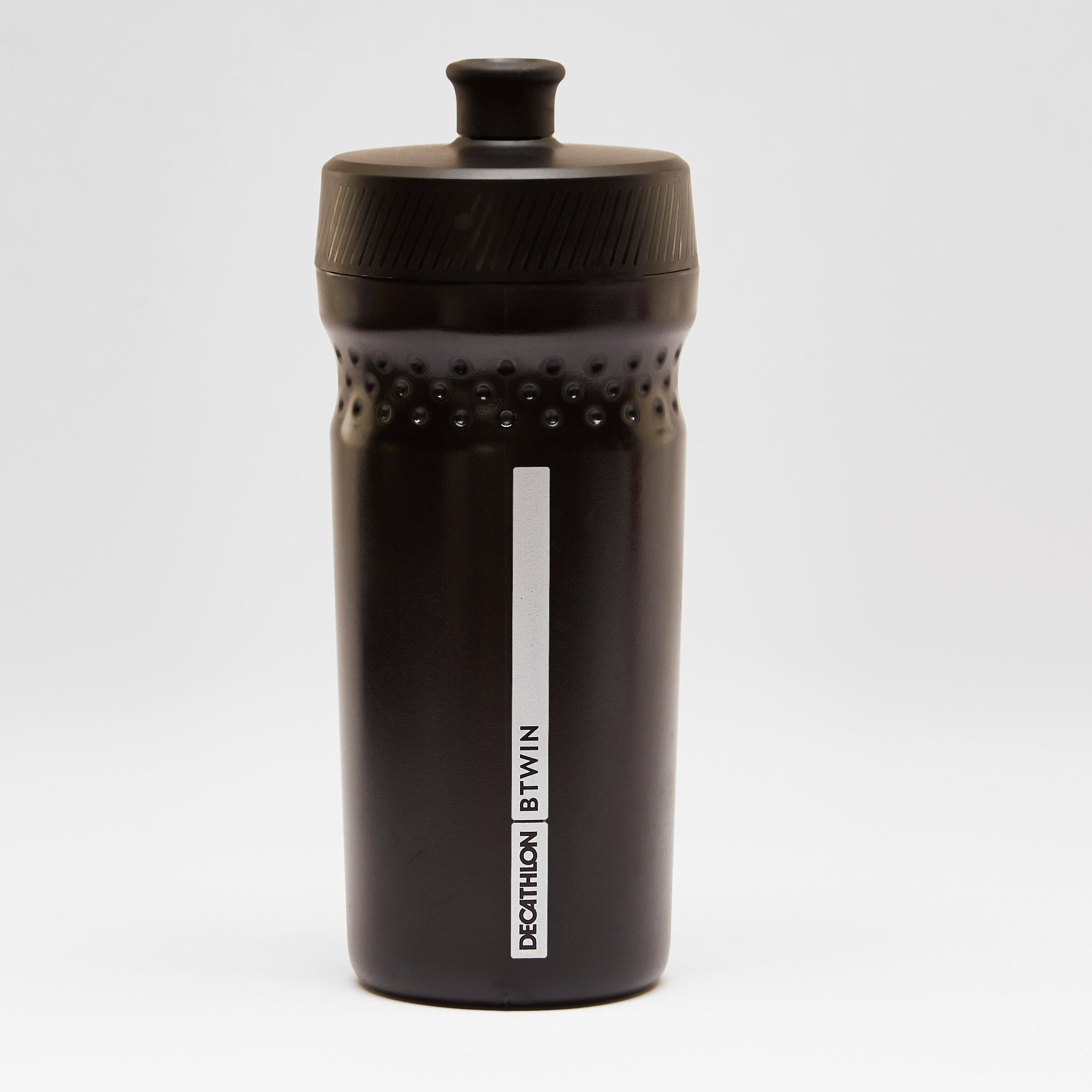 Kids Cycling Water Bottle Btwin 500 380ml Black