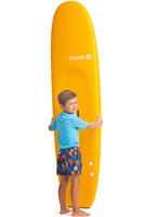 Šorts za surfovanje 100 dečji - plavo/crveni