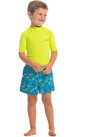 Kids Surfing Boardshorts 100 Turquoise