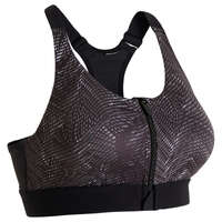 Cardio Training - Top com Fecho Cardio FBRA 900 DOMYOS - Tops, Soutiens desportivos Cardio Mulher