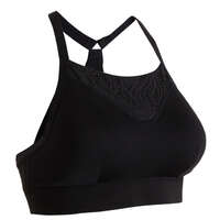 Cardio Training - Top cardio training FBRA 120 DOMYOS - Tops, Soutiens desportivos Cardio Mulher