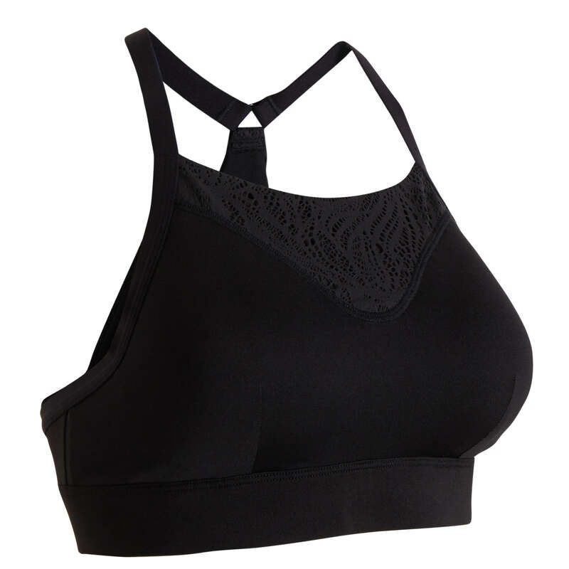 STANIKI, BIELIZNA FITNESS DAMSKA Fitness - Stanik FBRA 120 DOMYOS - Fitness
