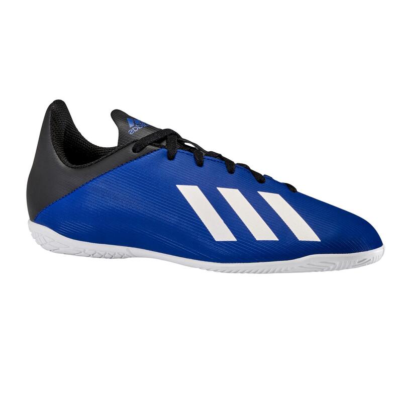 Ghete Futsal X4 Albastru-Negru Copii
