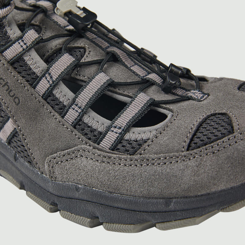 NATURE HIKING SHOES - NH150 FRESH - GREY - MEN