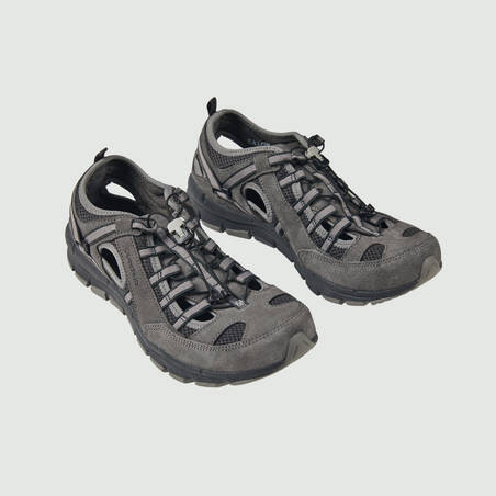 Sepatu Country Walking Pria NH150 Fresh - Abu-Abu