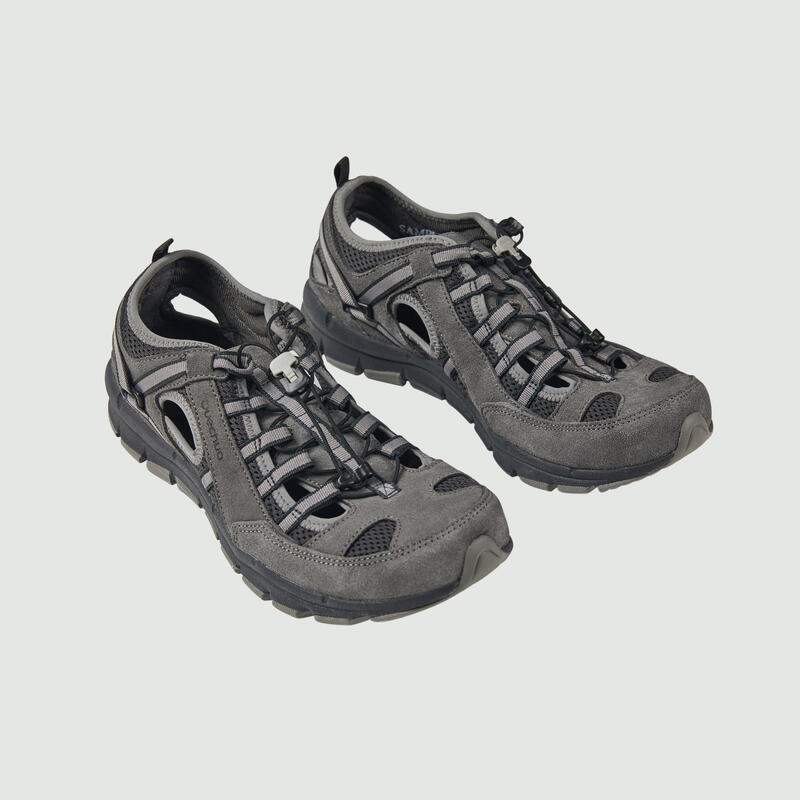 NATURE HIKING SHOES - NH150 FRESH - GREY - MEN