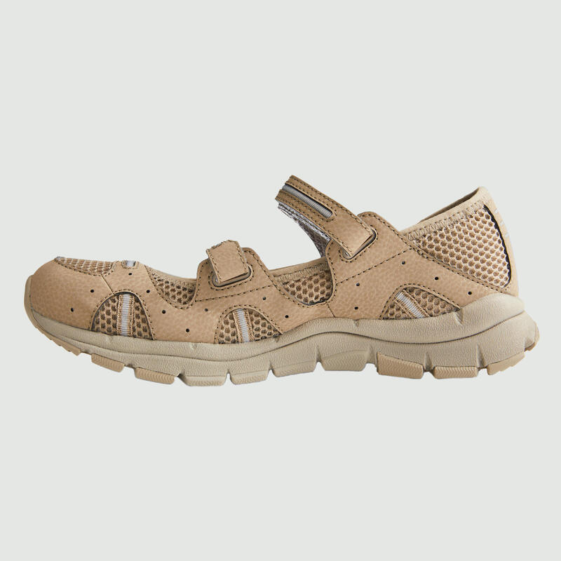 BREATHABLE NATURE HIKING SHOES - NH150 FRESH - BROWN - WOMEN
