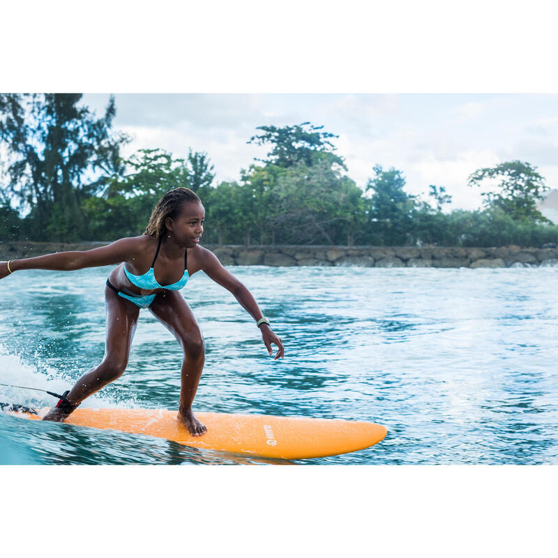 bas de maillot de bain SURF FILLE TURQUOISE MALOU 500