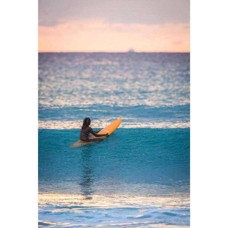 Bikinitop voor surfen meisjes Bondi 500 blauw