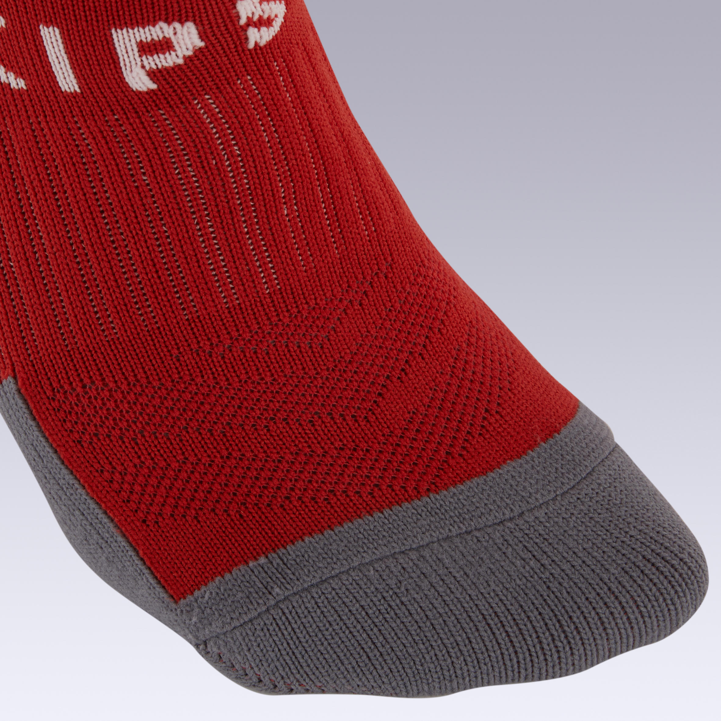 Football Socks Viralto Solo - Red/Orange Stripes 7/8