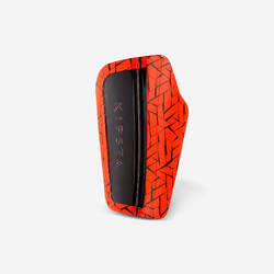 Adult Football Shin Pads 540 TRAXIUM - Red