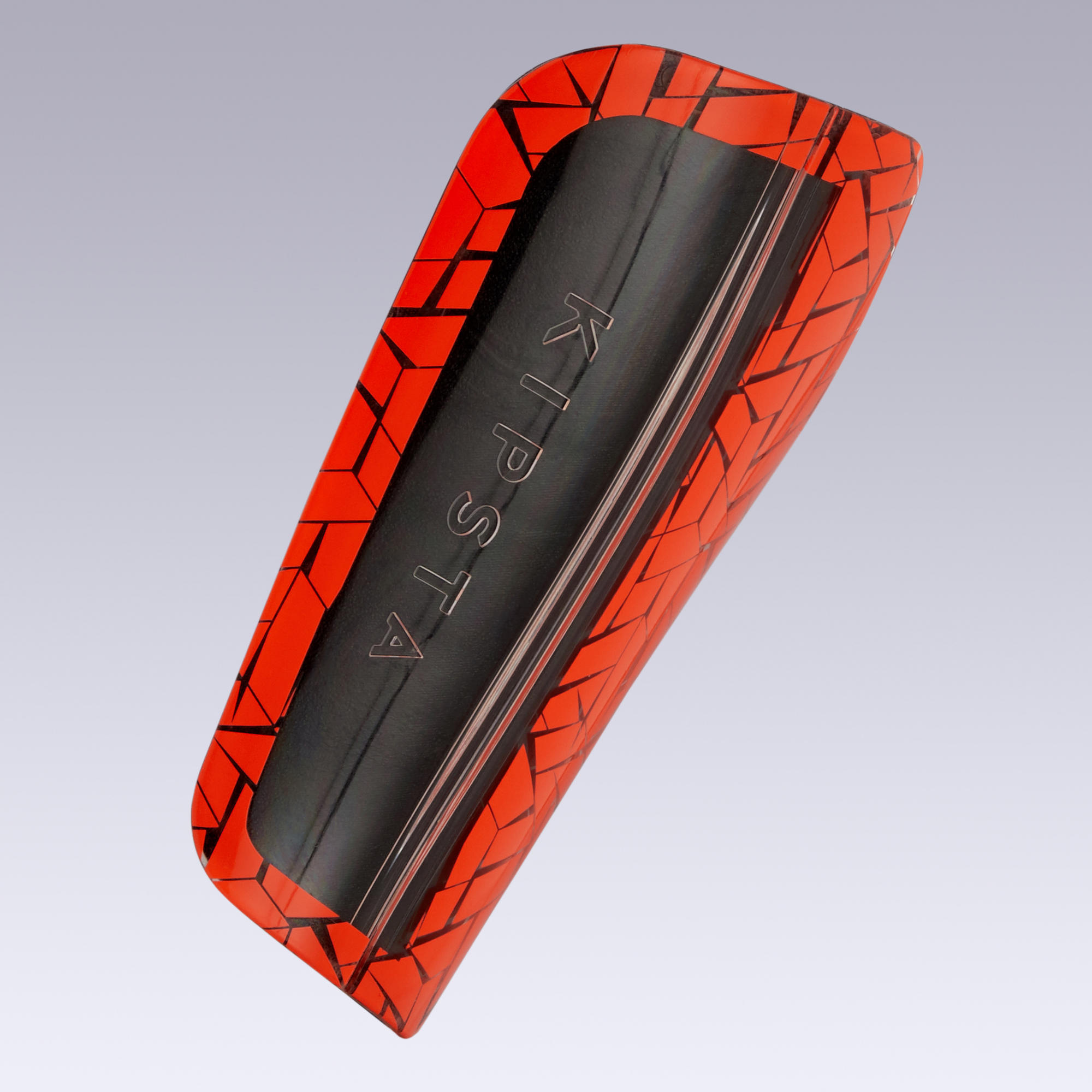 540 TRAXIUM red adult soccer shin guards