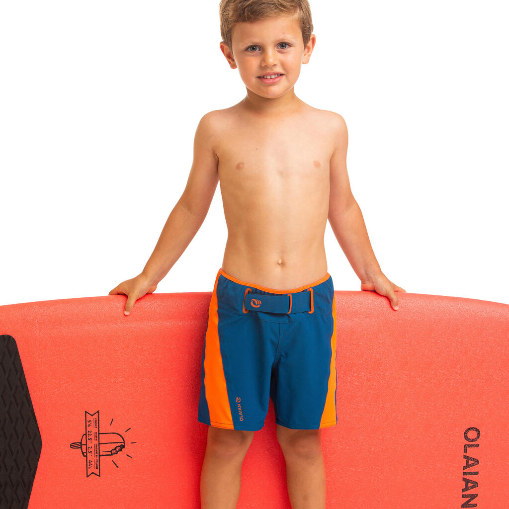 Kids’ swim shorts 500 - blue