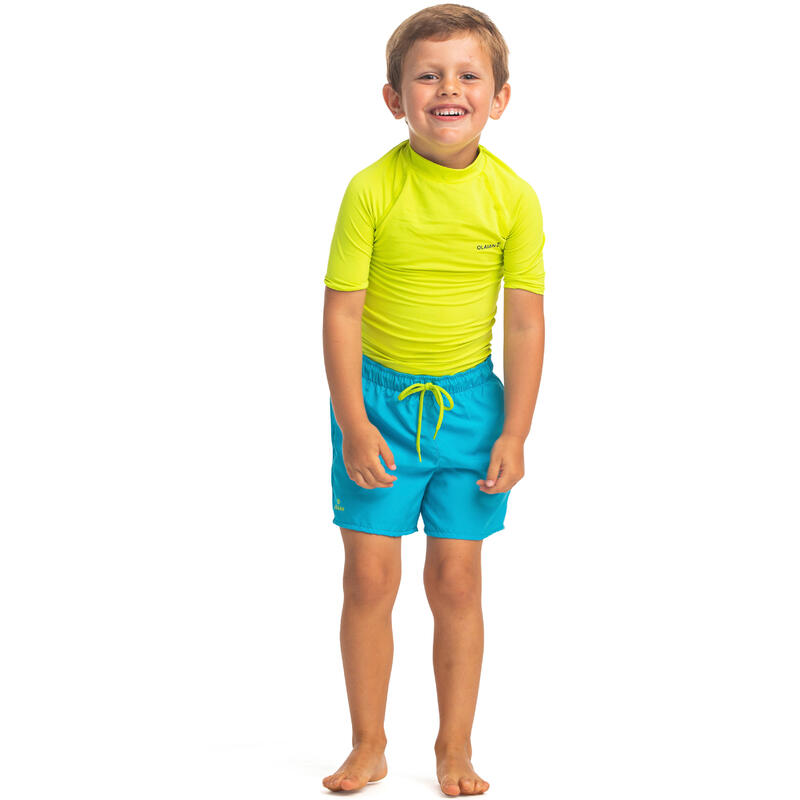 Jongens zwembroek turquoise