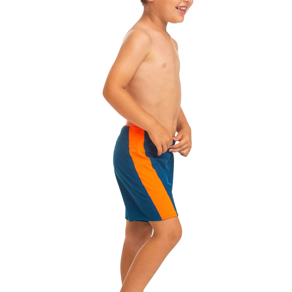 Kids’ swim shorts 500 - blue