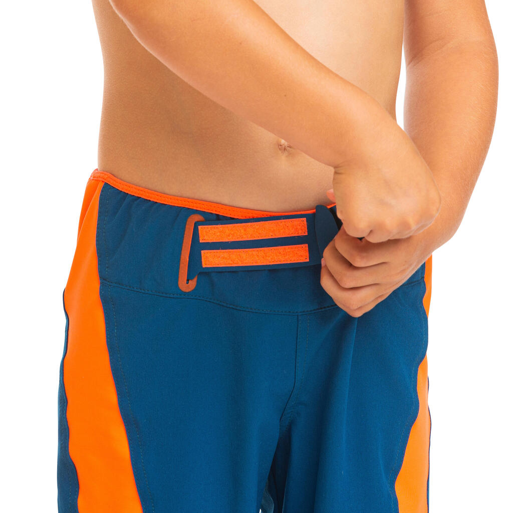 Kids’ swim shorts 500 - blue