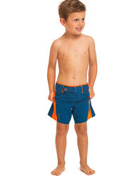 short de bain 500 Kid bleu