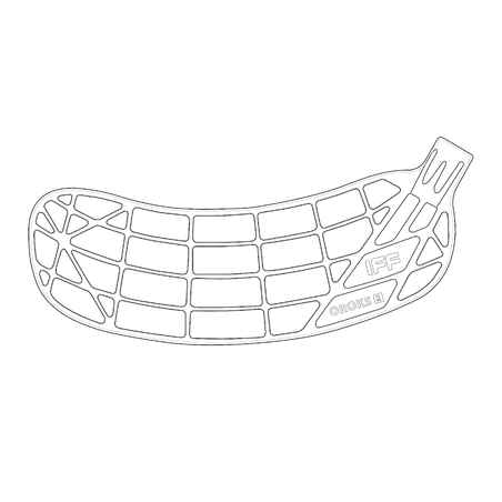 Floorball Blade Left - White