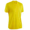 Adult Football Shirt F500 - Plain Yellow