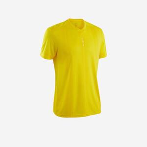 Camiseta fútbol Adulto Kipsta F500 amarilla