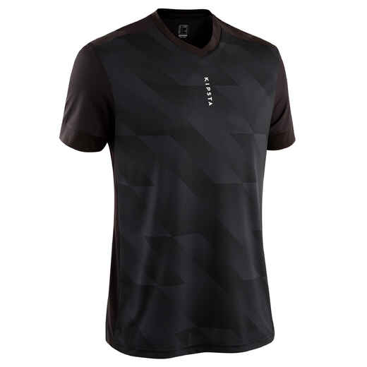 
      Adult Football Shirt F500 - Plain Black
  