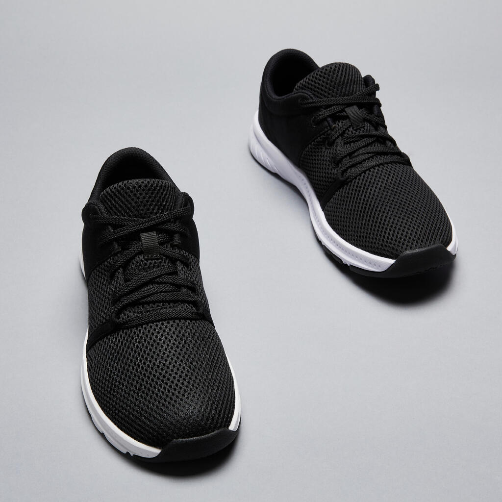 Chaussures de fitness 100 femme noir