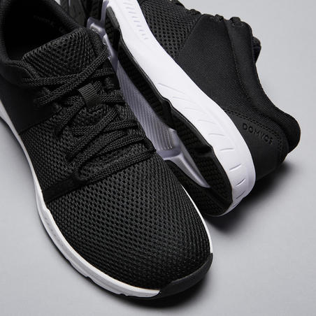 Chaussures de fitness 100 femme noir