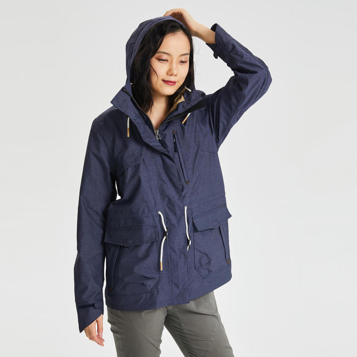 Women's Waterproof Hiking Jacket NH550 Imper Decathlon