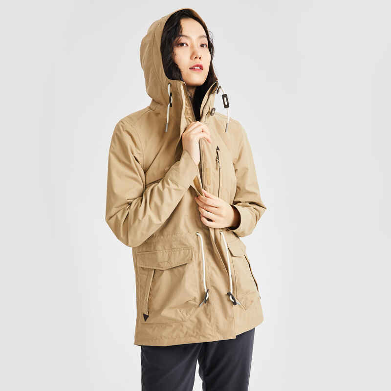 Women's Waterproof Hiking Jacket - NH550 Imper