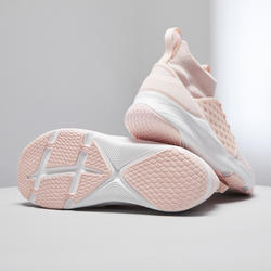 Zapatillas fitness 520 Mujer Domyos blanco y rosa - Decathlon
