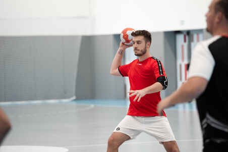 H100C Short-Sleeved Handball Top - Red