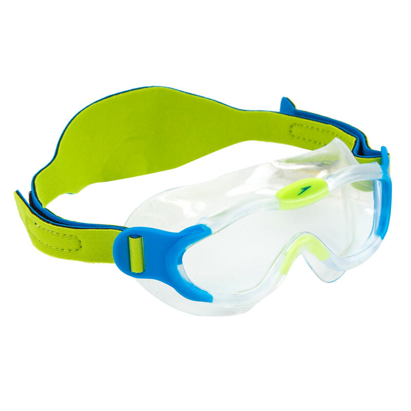 Masque de natation enfant Speedo Sea Squad bleu / vert