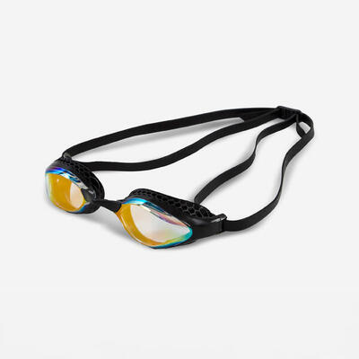 Schwimmbrille Arena - Airspeed mirror gelb/schwarz