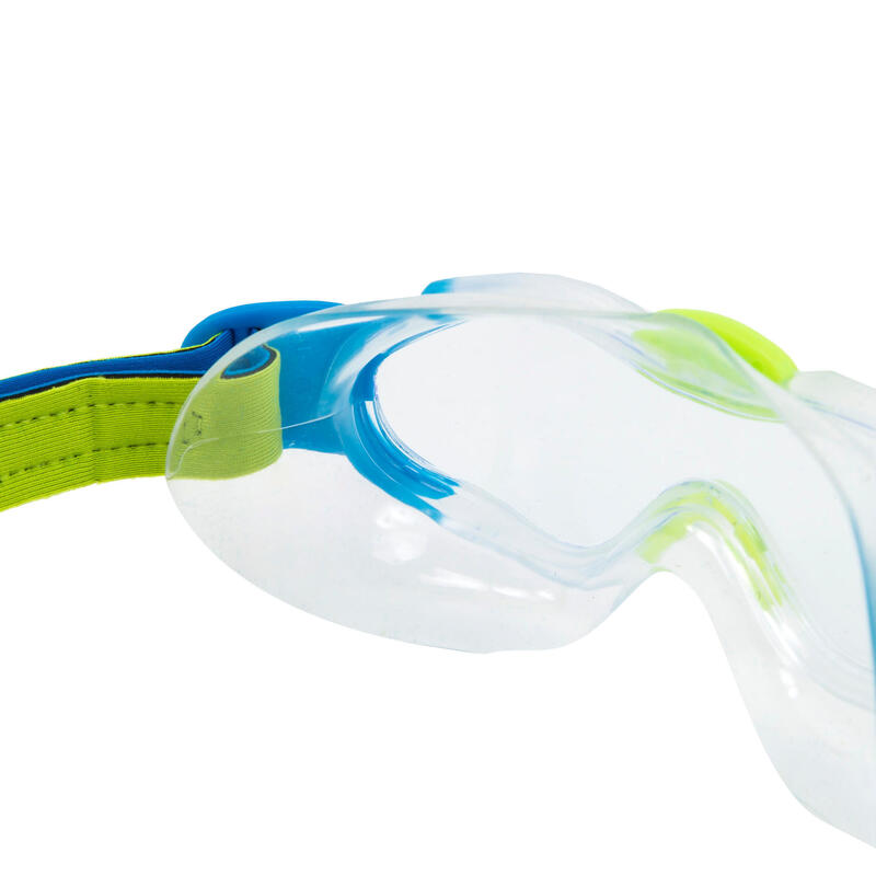 Gyerek úszószemüveg SEA SQUAD, kék, zöld 
