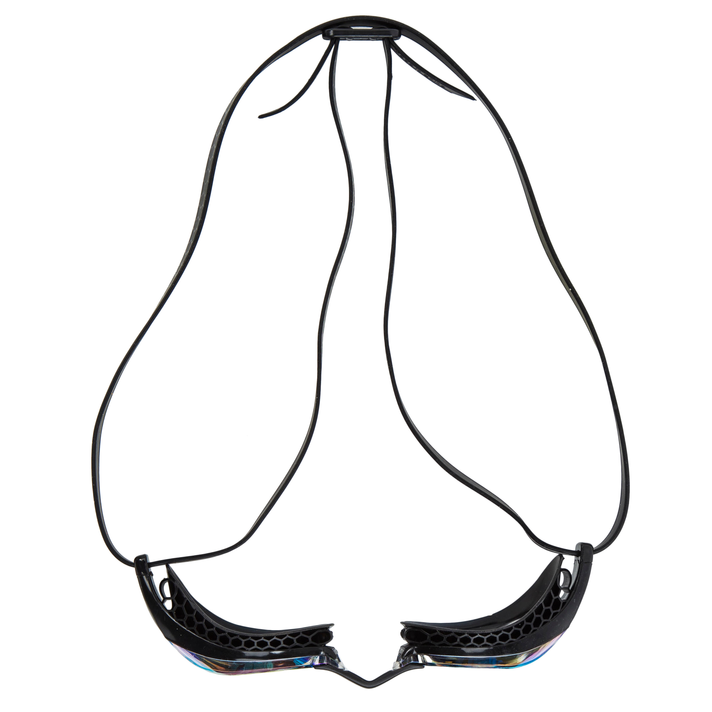 Swimming Goggles Arena Airspeed - Mirrored Yellow Black. 4/7