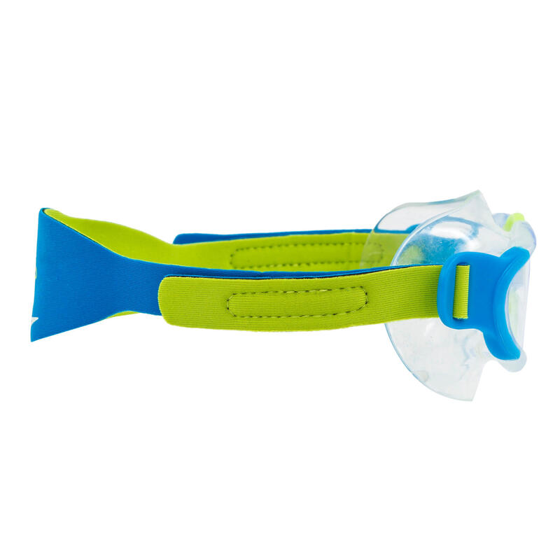 Masque de natation bébé ou enfant Speedo SeaSquad bleu vert
