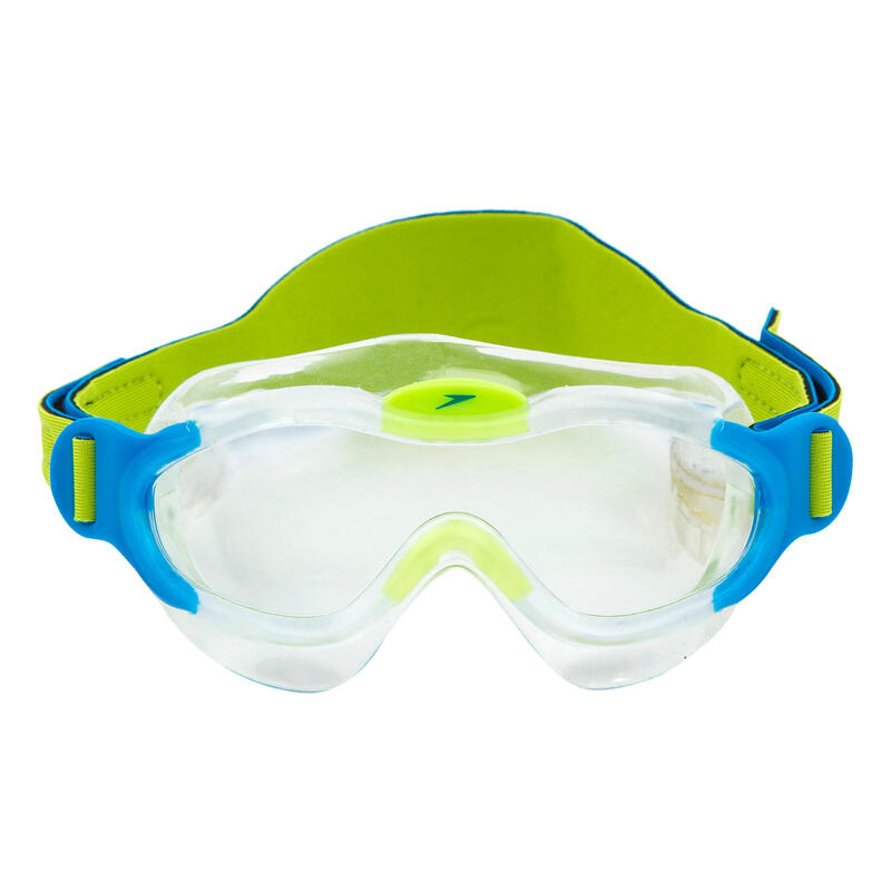 Masque de natation enfant Speedo Sea Squad bleu / vert