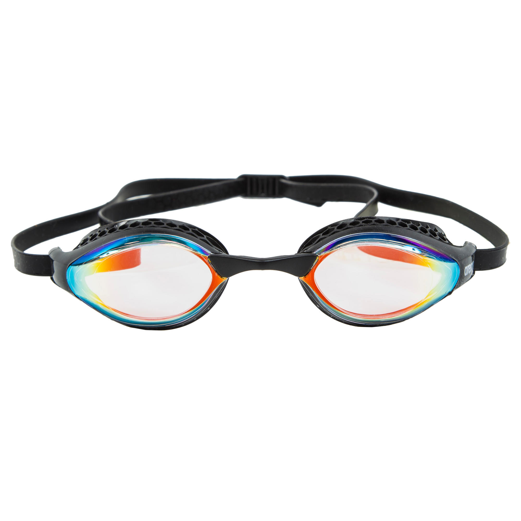 Lunettes de natation Arena Airspeed mirror jaune noir. ARENA Decathlon