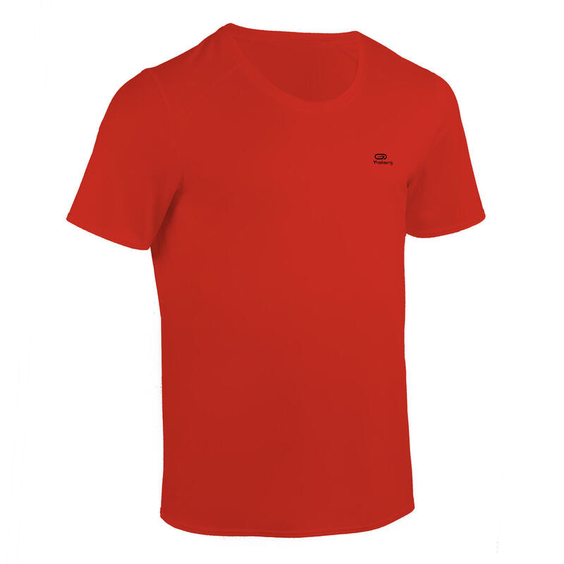 Atletiek T-shirt heren club personaliseerbaar rood