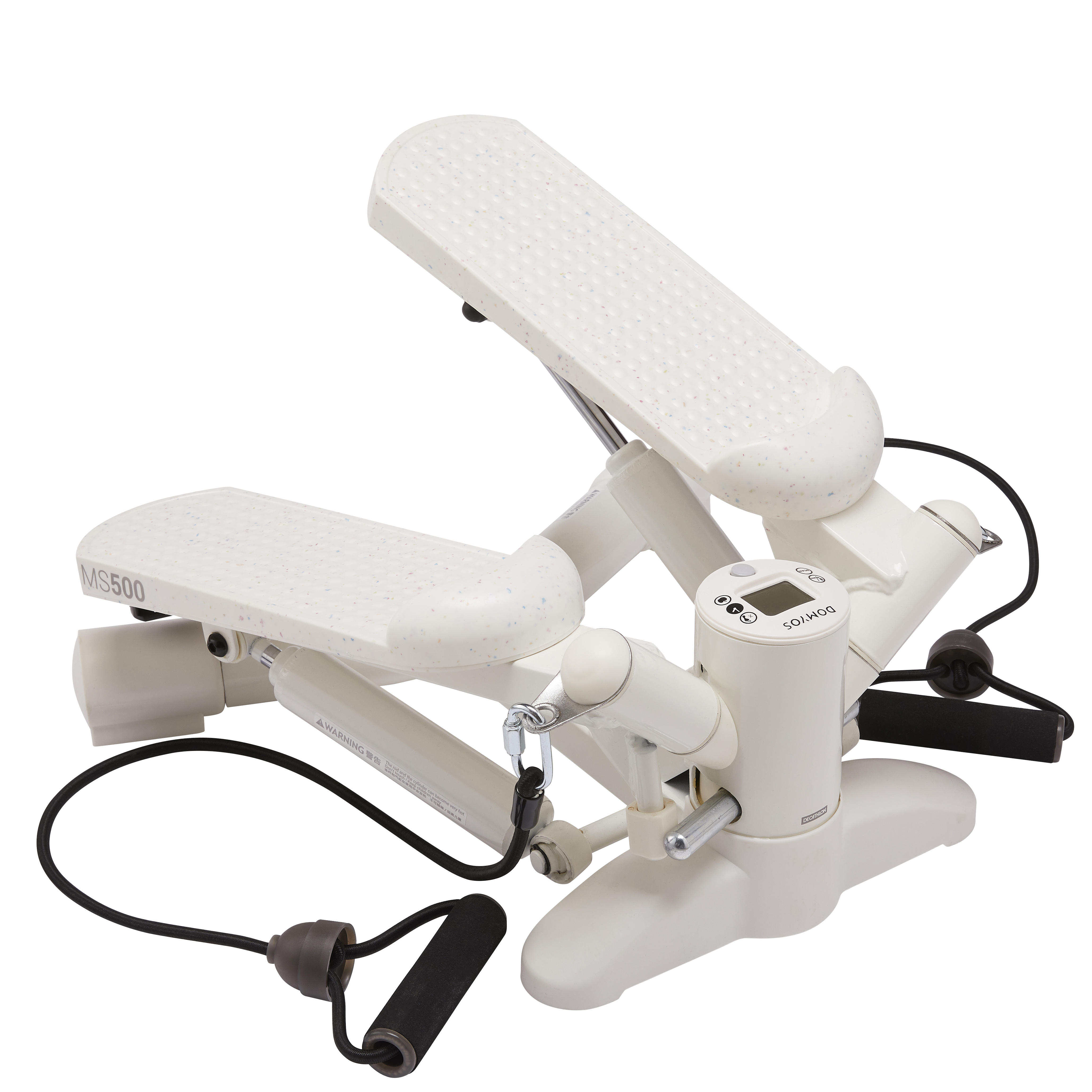 Domyos STEPPER MS120 IVORY/BLUE Exercise Stair Climber Swing Workout
