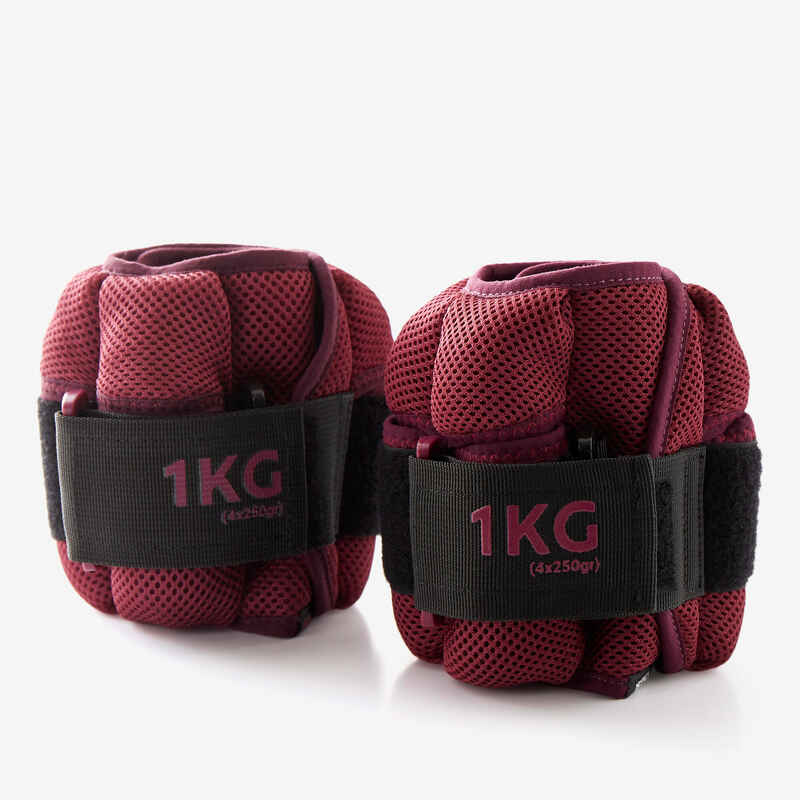 FITSY® Adjustable Ankle Weights 1.5 KG Pair