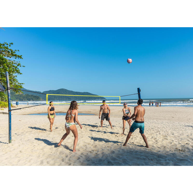 Beachvolleyballnetz BV100 gelb