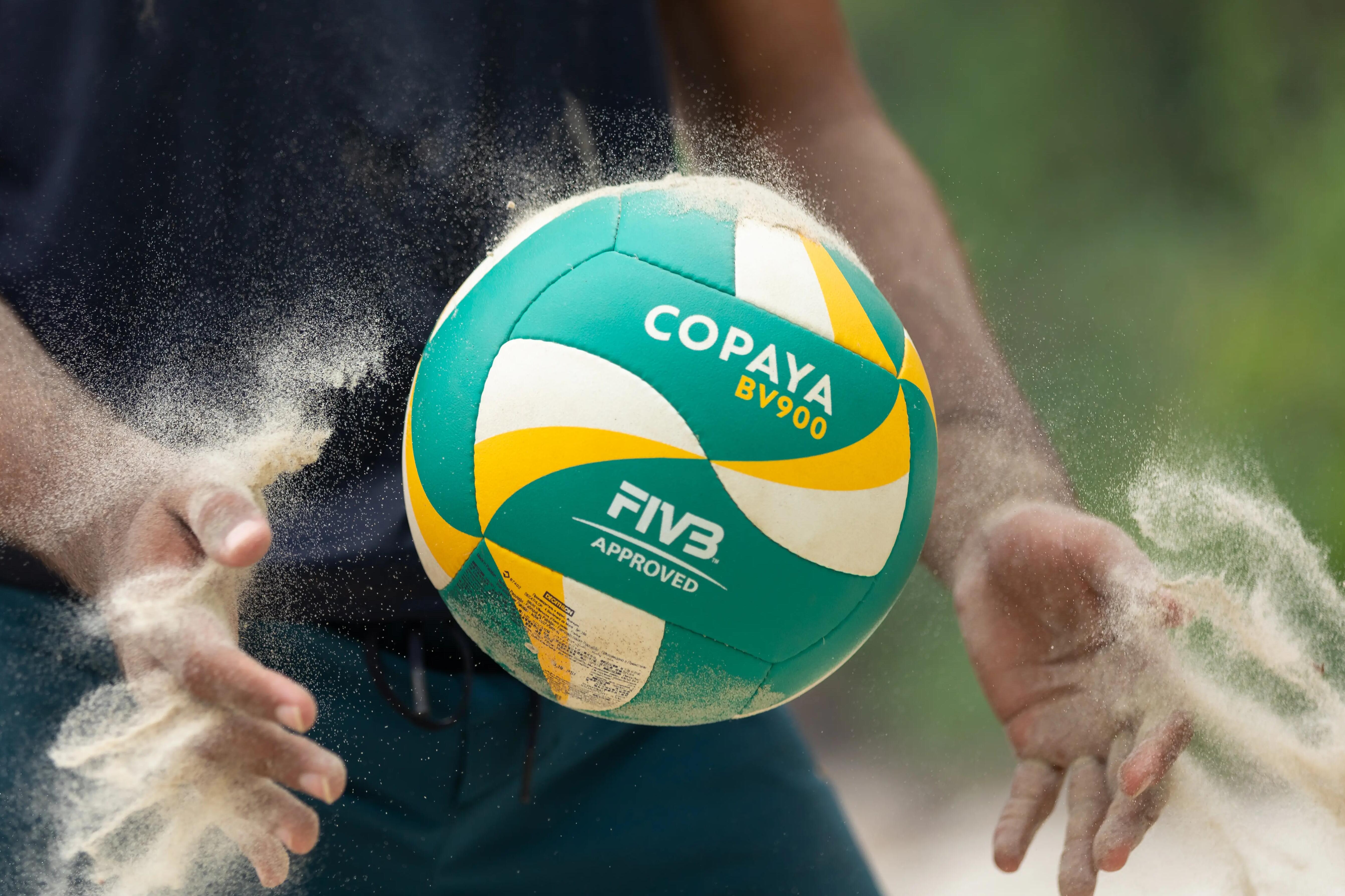Beach volleyball ball 
