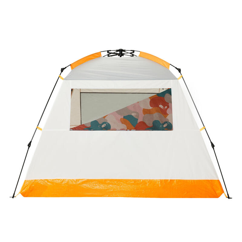 POP UP CAMPING EASY SHELTER FRESH 4 PEOPLE ORANGE